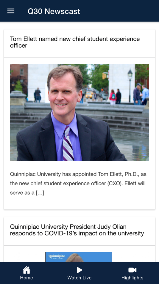 #2. Q30 Television (iOS) Podle: Quinnipiac University