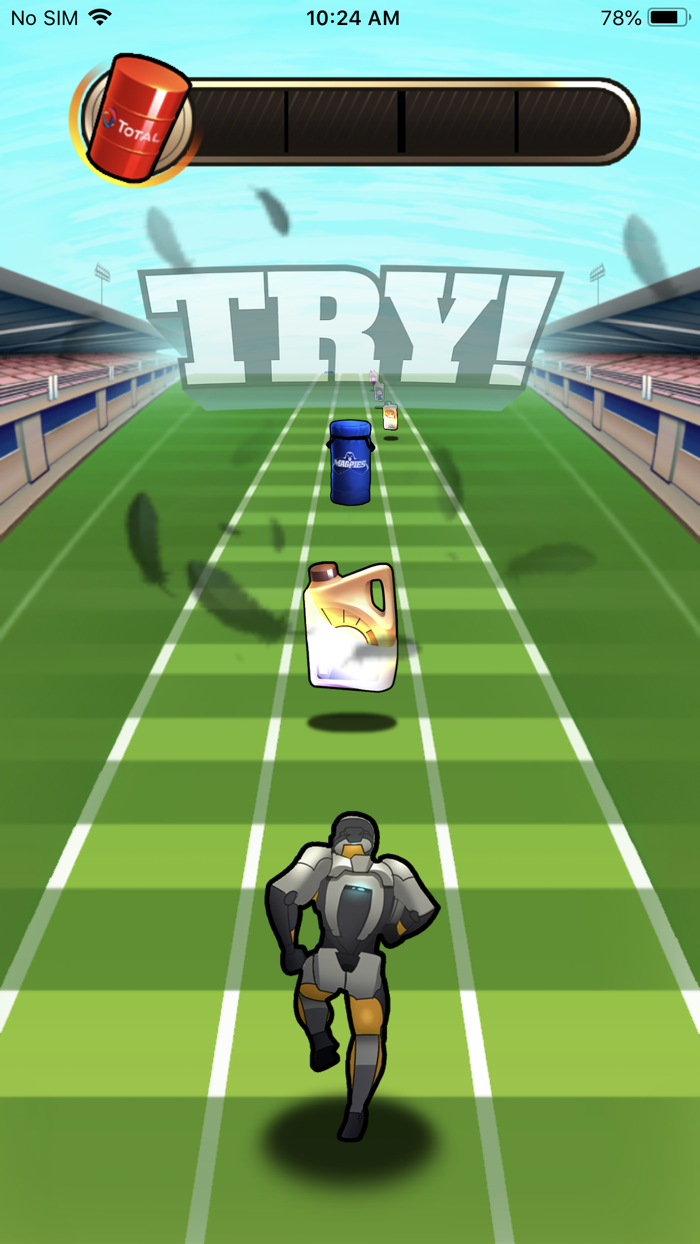 TOTAL Rugby Runner