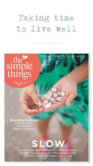 The Simple Things Magazine screenshot 1