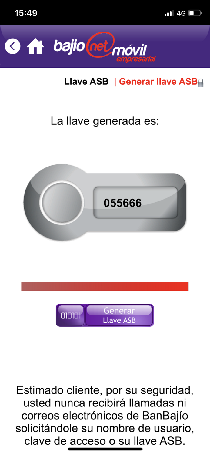 Bajionet Móvil Empresarial