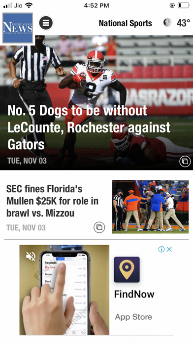 The Brunswick News Screenshot