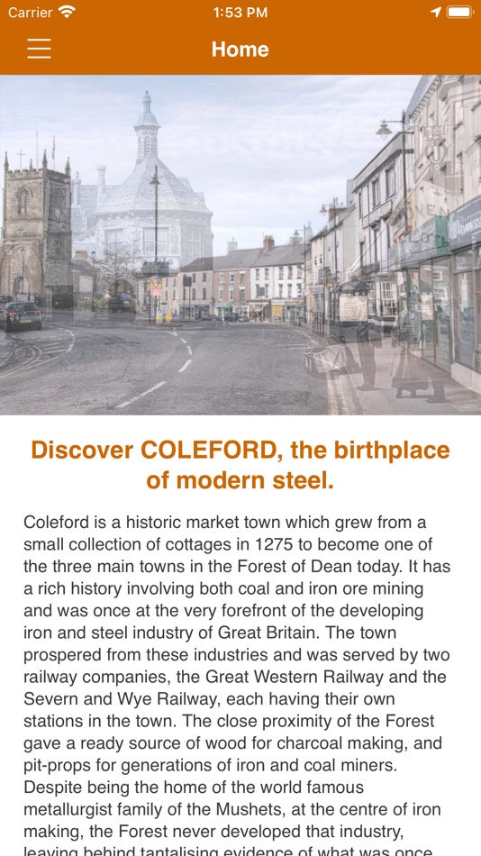 Coleford’s Hidden Heritage - 2.0.0 - (iOS)
