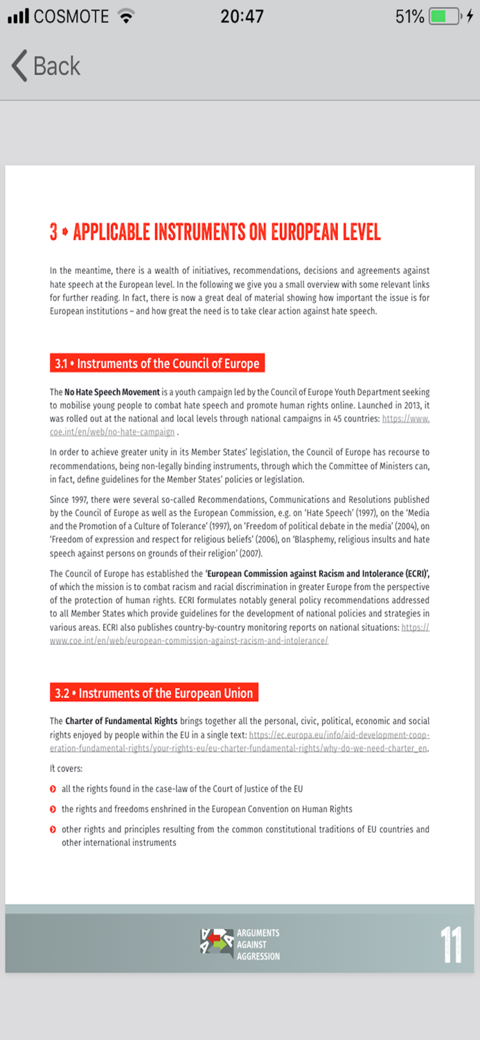 Arguments Against Aggression