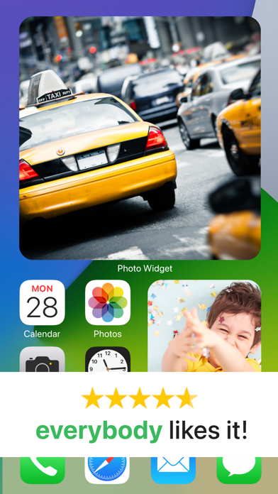 Screenshot #2 pour Widget photo.