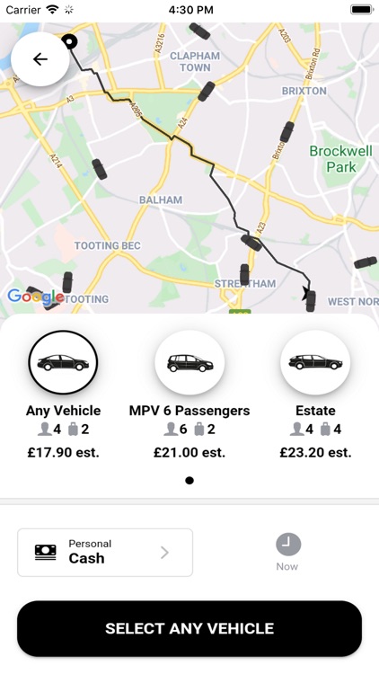 Greyhound Cars London