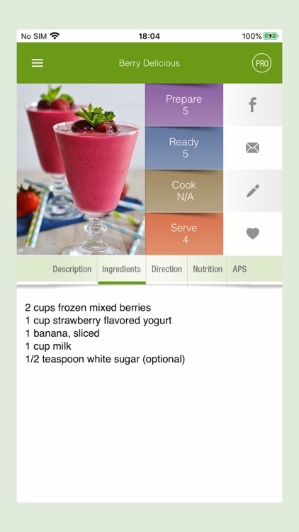 Healthy - Smoothies Recipe
