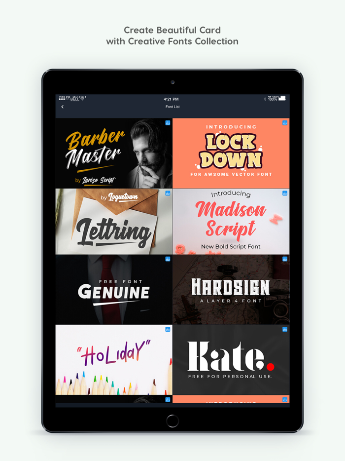 Business Card Maker Visiting