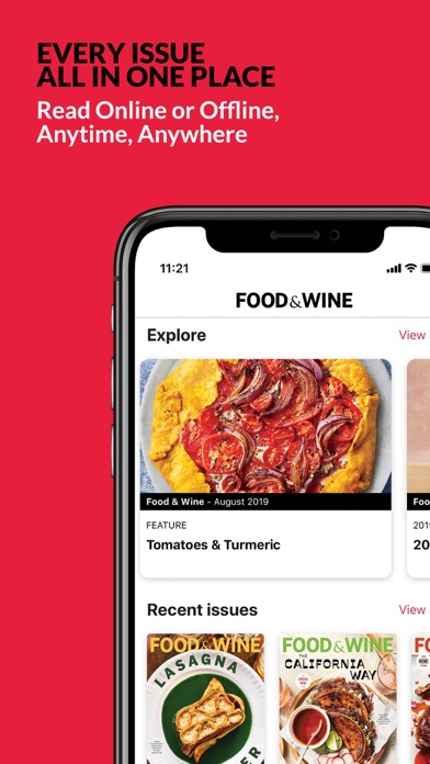 FOOD & WINE Screenshot