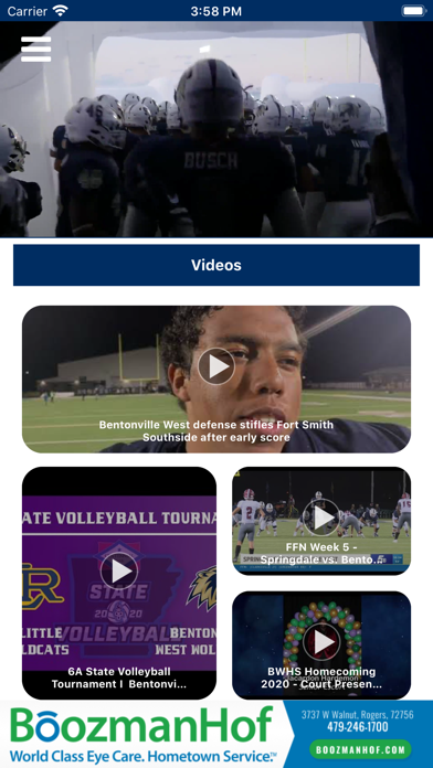 Bentonville West Wolverines Screenshot