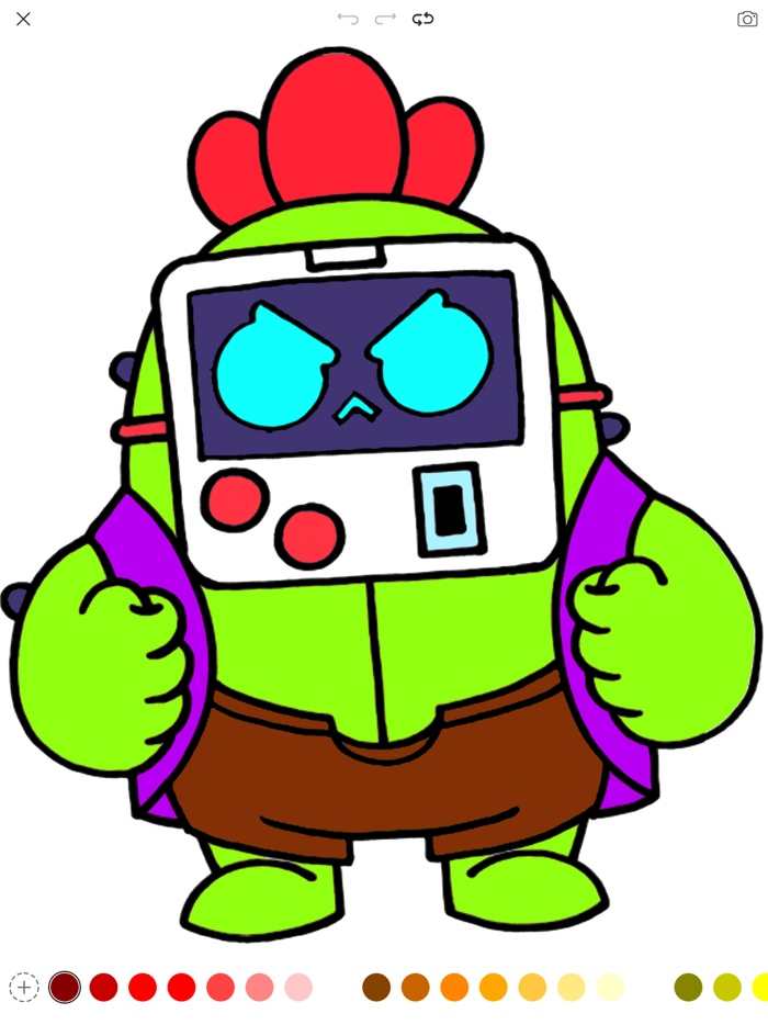 Starz - Brawl Stars Coloring