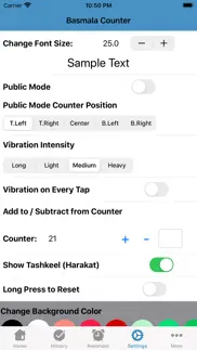 basmala counter iphone screenshot 4