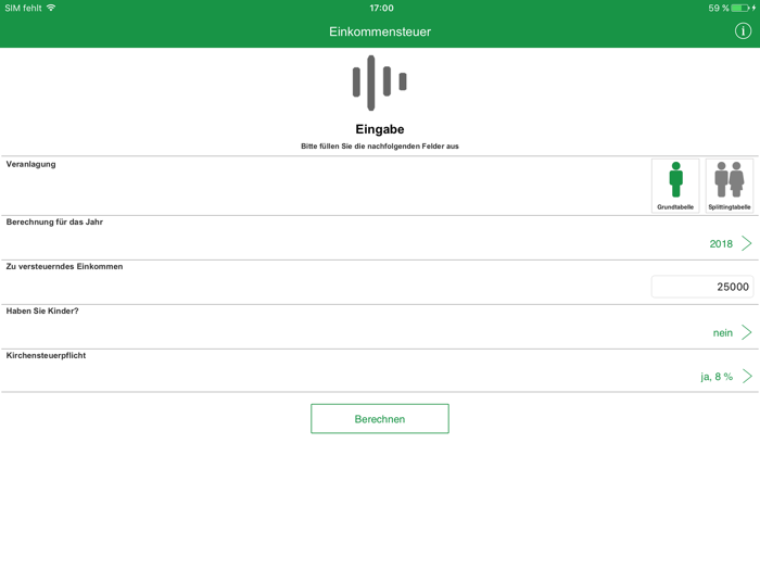 Einkommensteuer 2010-2021