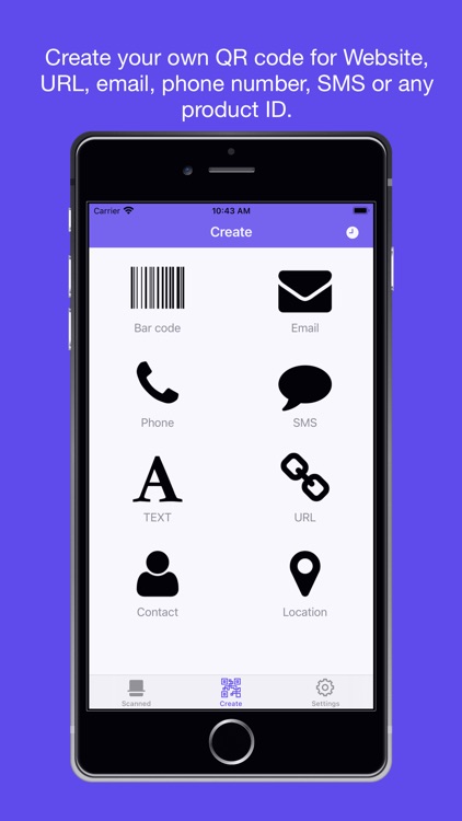QR code reader and generator+ by Charmi Kachara