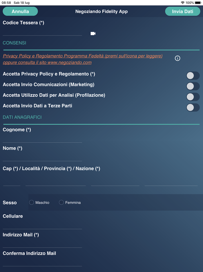 SMEUP Negoziando Fidelity