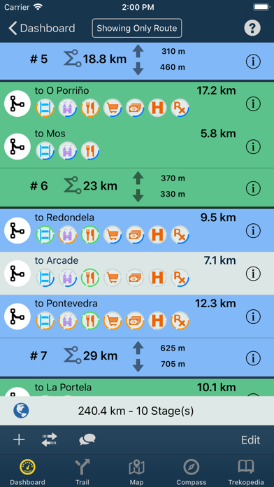 TrekRight: Camino Portugués Screenshot