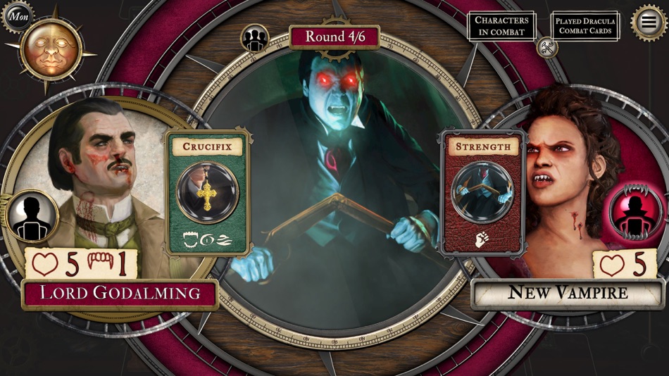 #4. Fury of Dracula (iOS) Bởi: Nomad Games
