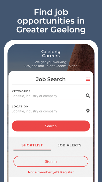 Geelong Careers Screenshot