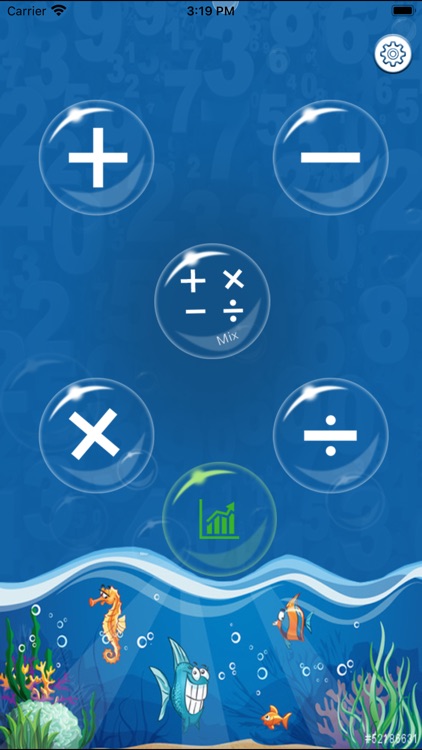 Math educational app for kids