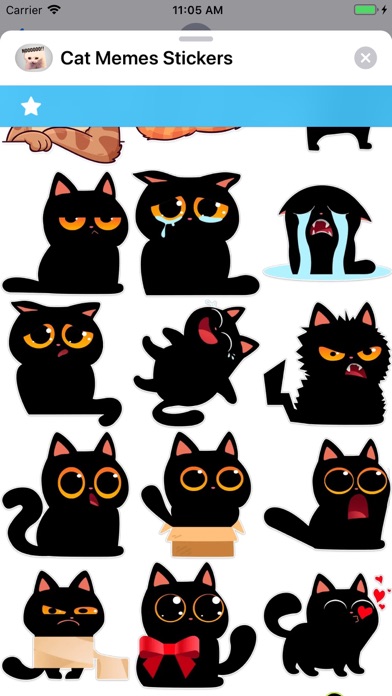 Cat Memes Stickers Screenshot