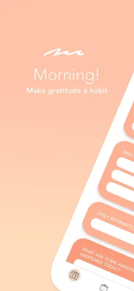 Game screenshot Morning! - Gratitude Journal mod apk