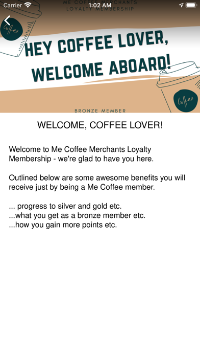 Me Coffee Merchants Screenshot