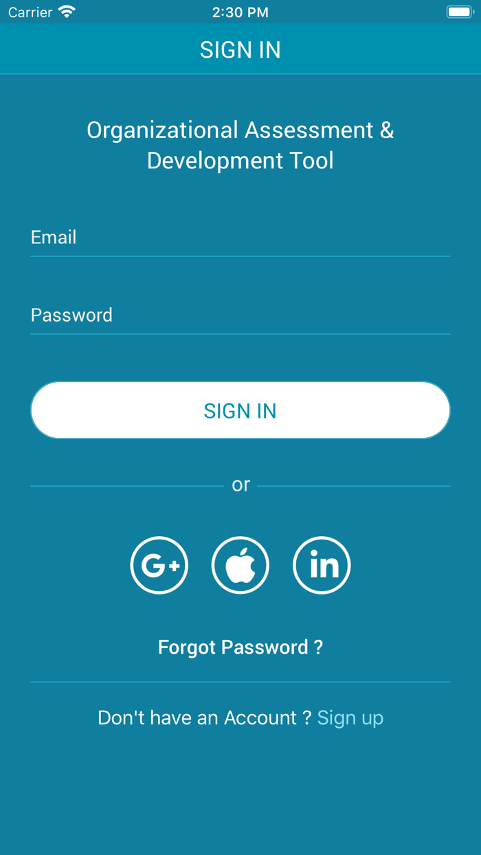 Organizational Development App
