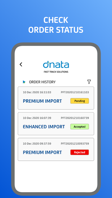 dnataSG Fast Track Screenshot