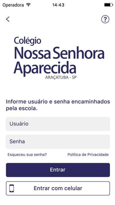 C. Nossa Senhora Aparecida Screenshot