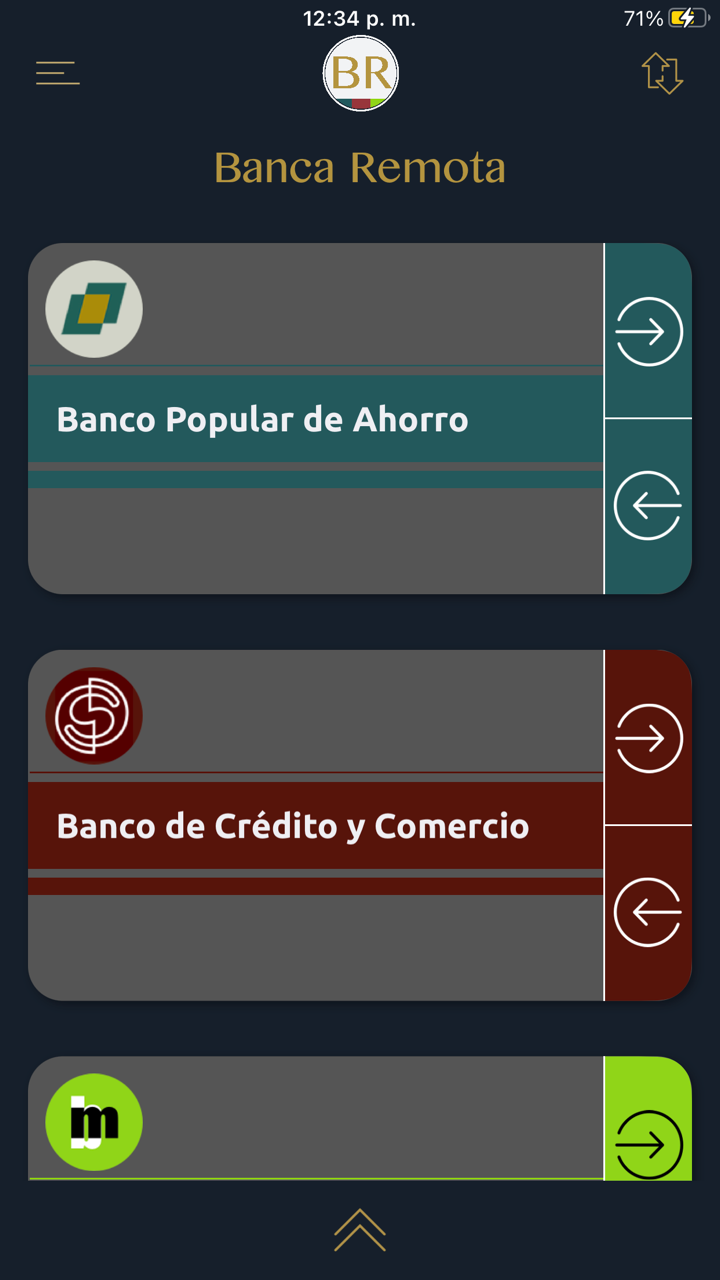Banca Remota screenshot 2