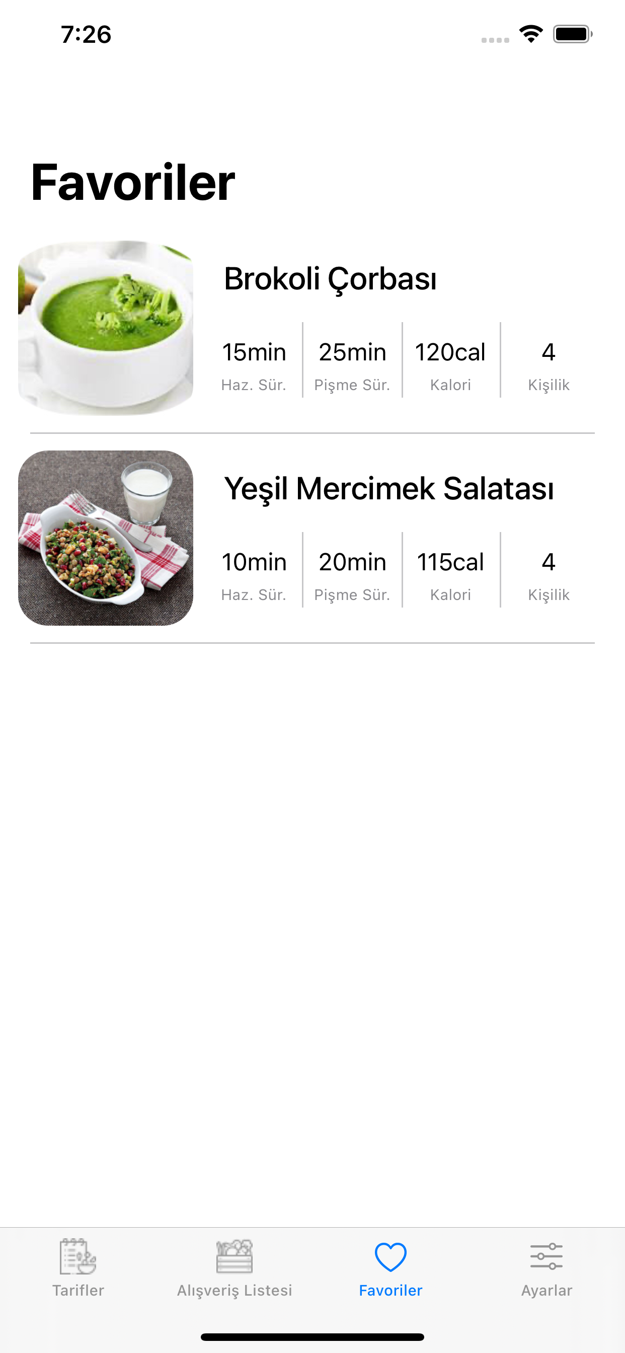 Diyet Tarifleri