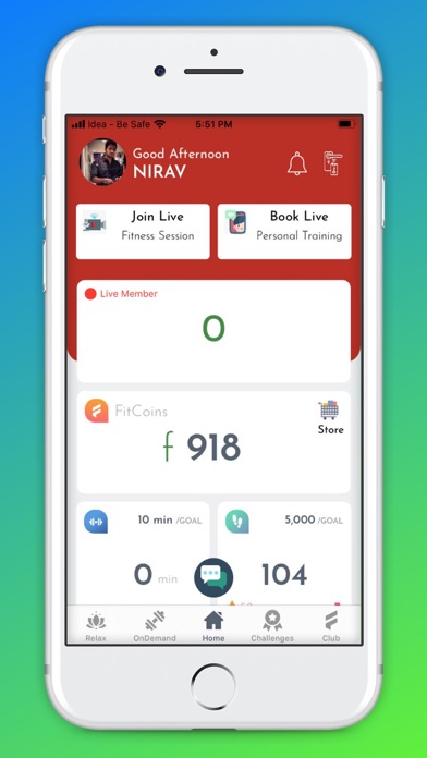 Phoenix Fitness Screenshot