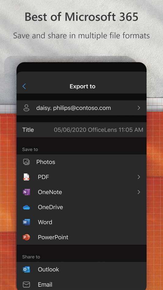 #6. Microsoft Lens: PDF Scanner (iOS) Με: Microsoft Corporation