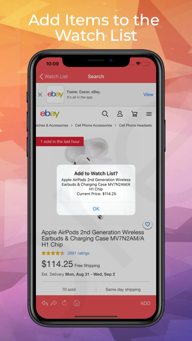 Price Tracker for Ebay Screenshot