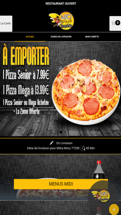 Screenshot #2 pour Allo Pizza Rapide Mitry