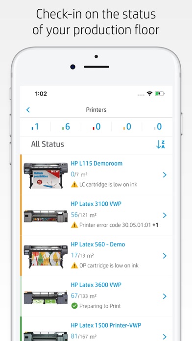 HP PrintOS for PSP Screenshot