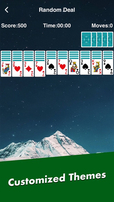Spider Solitaire Poker Game Screenshot