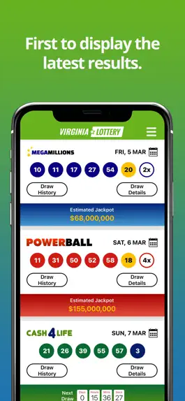 Game screenshot Virginia Lottery Numbers mod apk