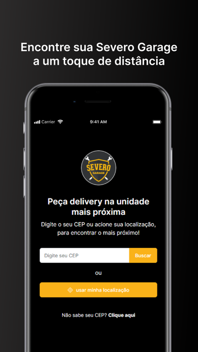 Severo Garage Screenshot