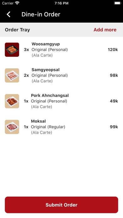 Galbisal Korean BBQ Screenshot