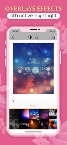 Invitation Maker -Party Invite screenshot #2 for iPhone