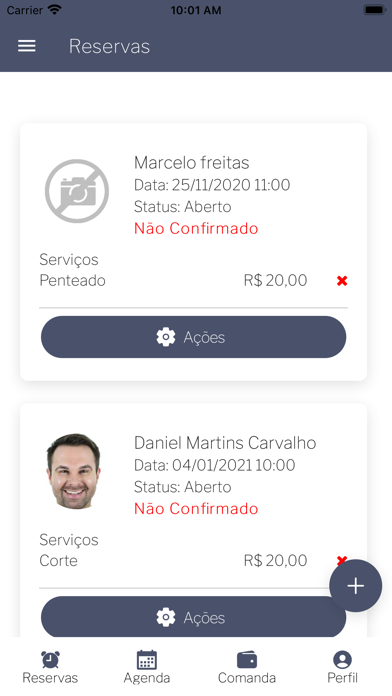 Avante Salões e Barbearias Screenshot