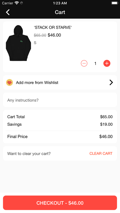 Brick Baby Clothing Screenshot