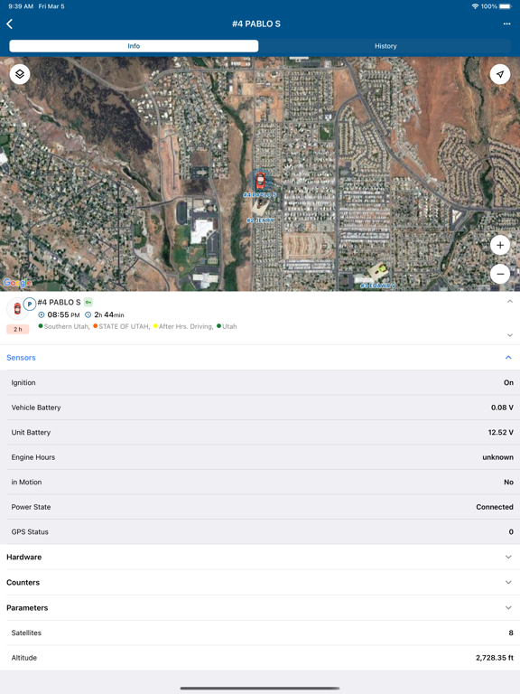 Screenshot #5 pour FleettrackGPS