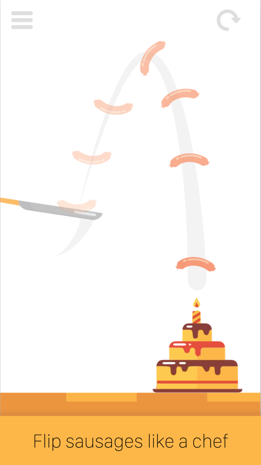 #2. Sausage Toss (iOS) 由: Pawel Raubic