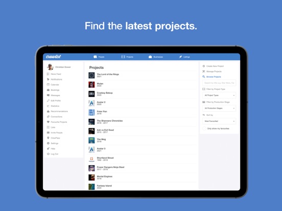 Screenshot #6 pour Crewlist