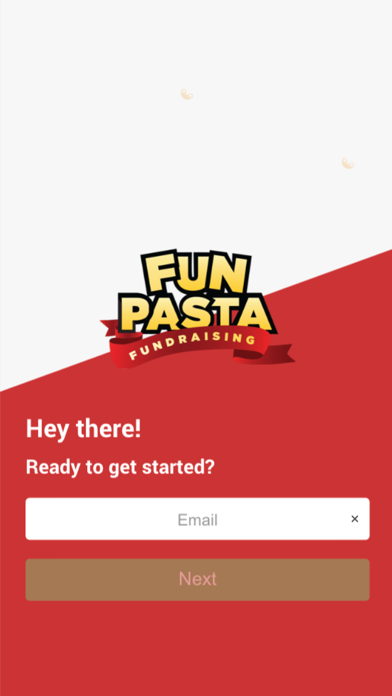 Fun Pasta Fundraising Screenshot