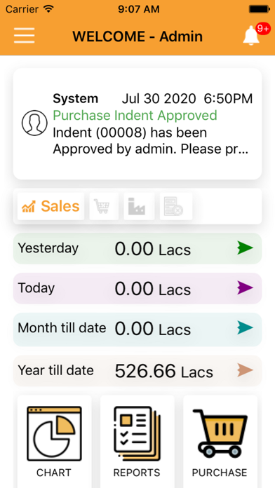 iCast Foundry ERP Screenshot