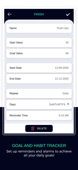 Game screenshot Goal & Habit Tracking apk