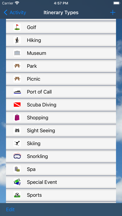 Trip Boss Itinerary manager Screenshot