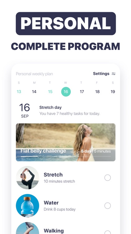 Work Out, Meal Planner in Home screenshot-3